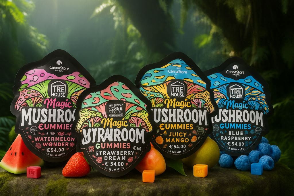 tre house magic mushroom gummies
