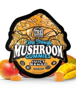 Juicy Mango Extra-Strength Mushroom Gummies