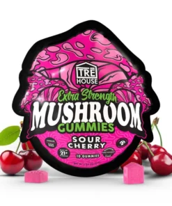 Sour Cherry Extra-Strength Mushroom Gummies