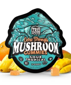 Sour Tropical Extra-Strength Mushroom Gummies